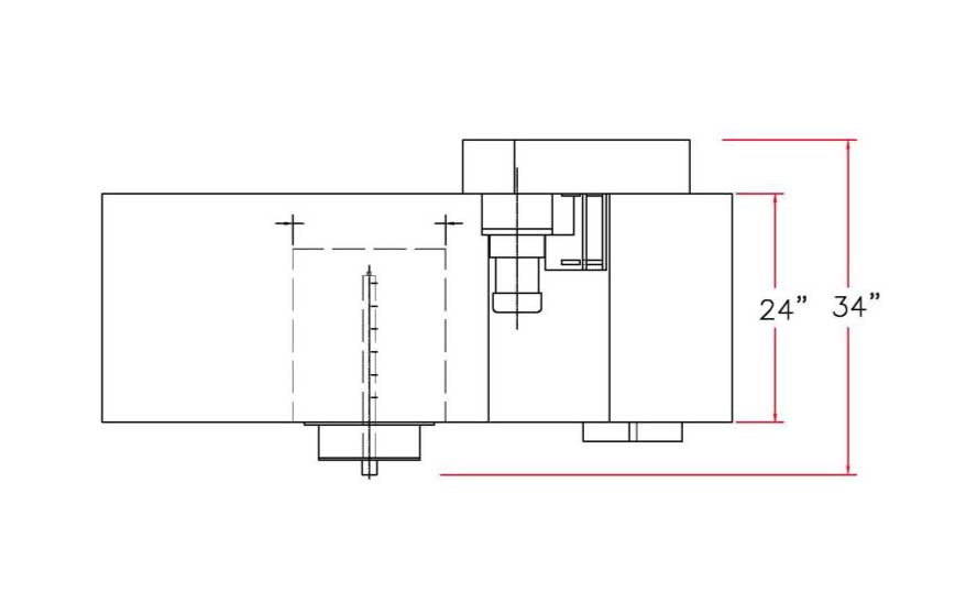 Drum-Type Scraper Separator Illustration | Prab.com