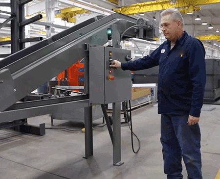 Steel Belt Conveyor Video Screens | Prab.com