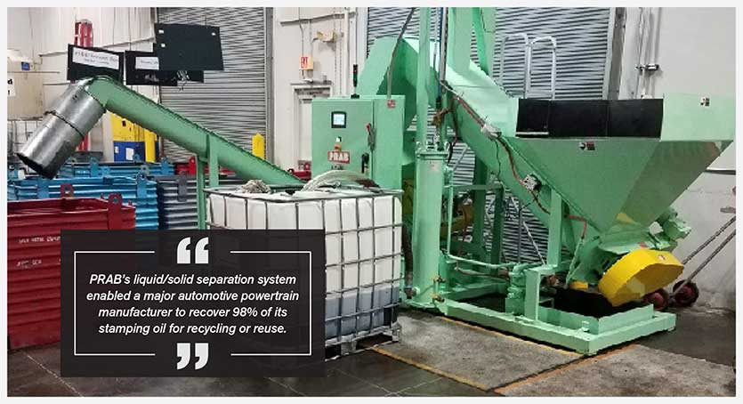 Automotive Powertrain Manufacturer Sees Results Before Installation Of Prab Wringer And Conveyor Through Prab’s ‘Prove It Before You Use It’ Approach | Prab.com