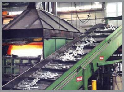 Furnace Feeders Allow For Meter Feeding Abrasive Die Casting Metal Scrap Directly To A Melting Furnace. | Prab.com