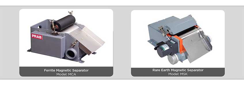 PRAB's Magnetic Separator Product Family Brochure Hero Image | Prab.com