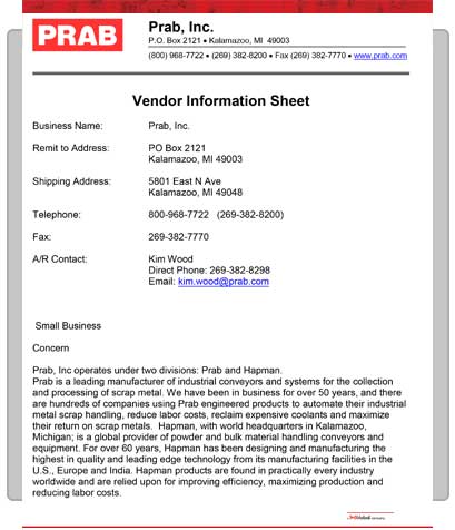Prab Vendor Information Feature Image | Prab.com