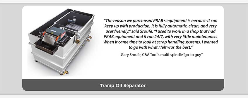PRAB Tramp Oil Separator Hero Image | Prab.com