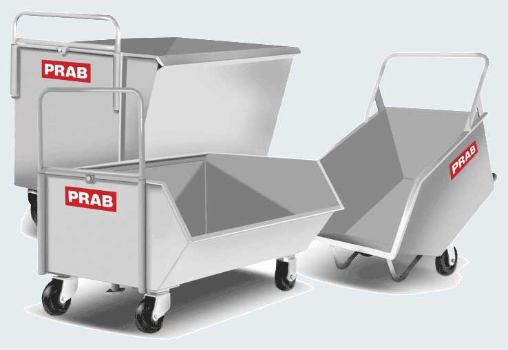 PRAB Industrial Chip Carts | Prab.com