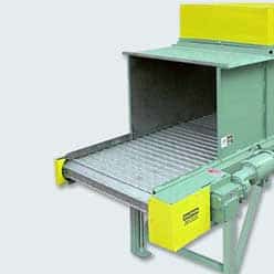 PRAB Casting Cooler with steel belt conveyor for mid to heavier weight applications | Prab.com