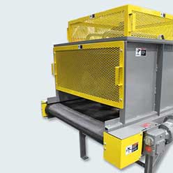 PRAB Casting Cooler with tight knit wire mesh belt | Prab.com