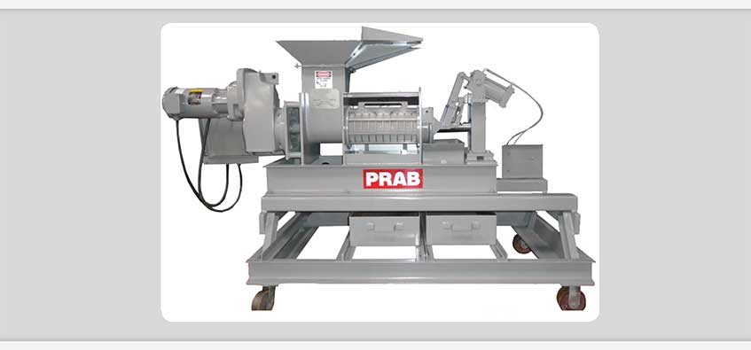 PRAB Horizontal Screw Press Hero Image | Prab.com