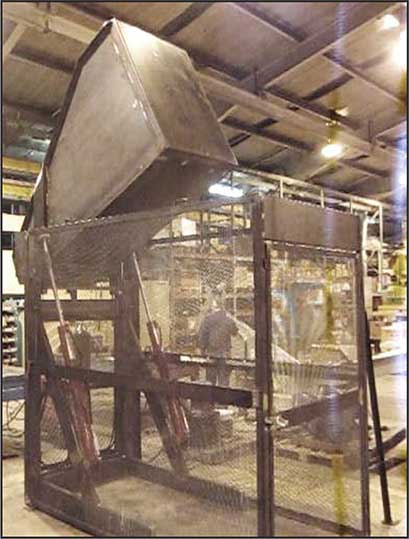Cart Dumper Shown In Fully Inverted Position | Prab.com