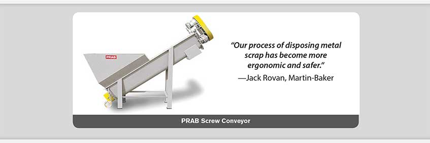 Product Brochure: Screw Conveyor Hero Image | Prab.com