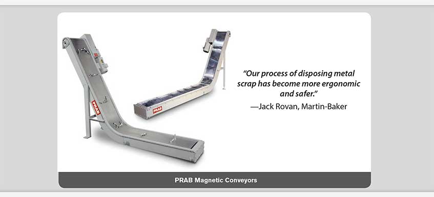 PRAB Magnetic Conveyors Hero Image | Prab.com