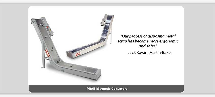 Prab Magnetic Conveyors Hero Image | Prab.com