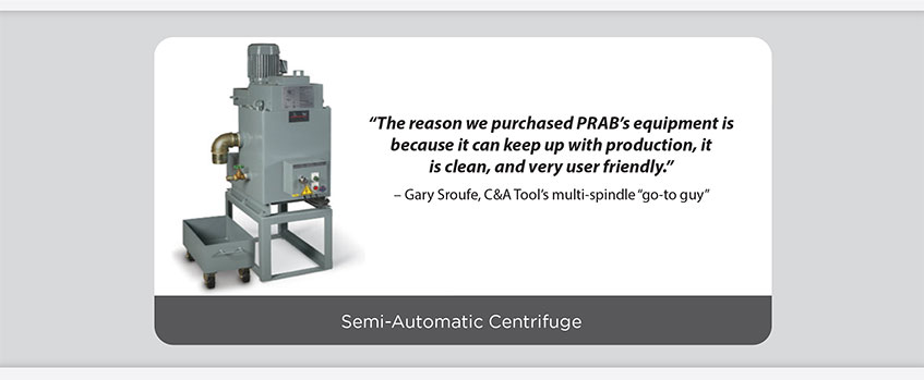 Product Brochure: PRAB Semi-Automatic Centrifuge Hero Image | Prab.com