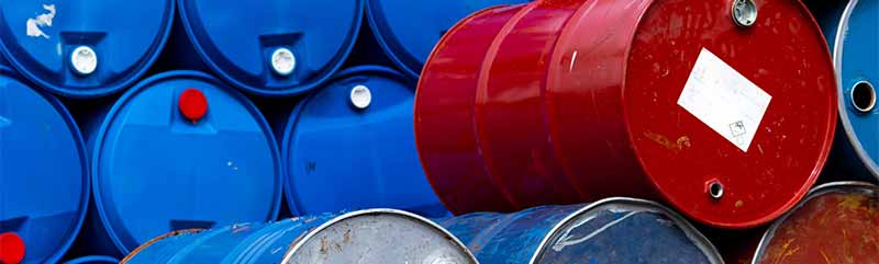 Barrels Containing Metalworking Hazardous Waste