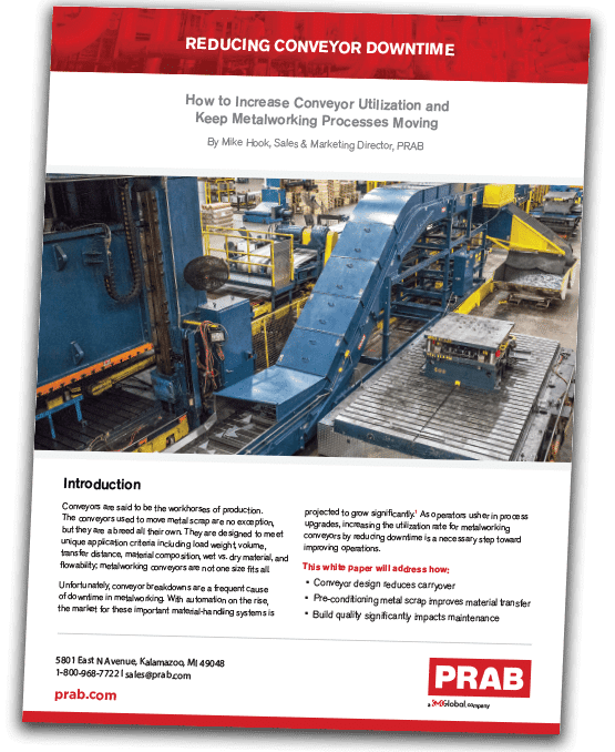 Whitepaper Cover - How To Increase Conveyor Utilization And Keep Metalworking Processes Moving