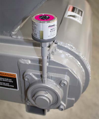 Auto Lube Systems On A Metal Steel Belt Conveyor
