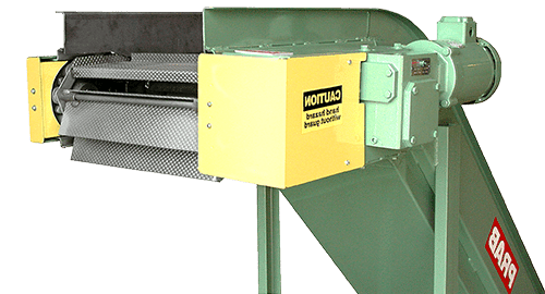 Pivot Belt Conveyors Minimize Carryover Of Oily Slugs, Knockouts, And Thin-Gauge Scrap