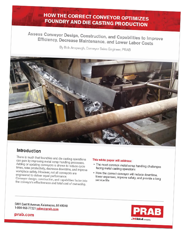 How The Correct Conveyor Optimizes Foundry And Die Casting Production