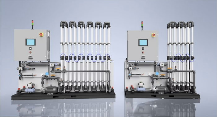 Two Ultrafiltration Units